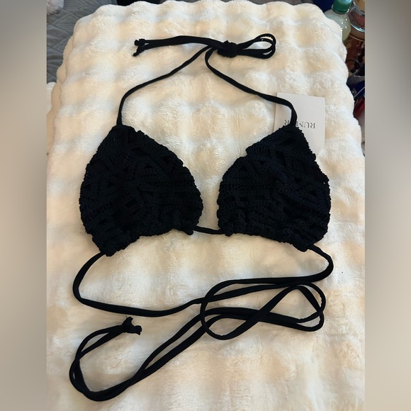 Rumer‎ Black Triangle Bikini Top - Picture 5 of 16